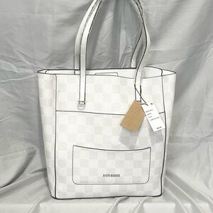 New Steve Madden White Tote Bag